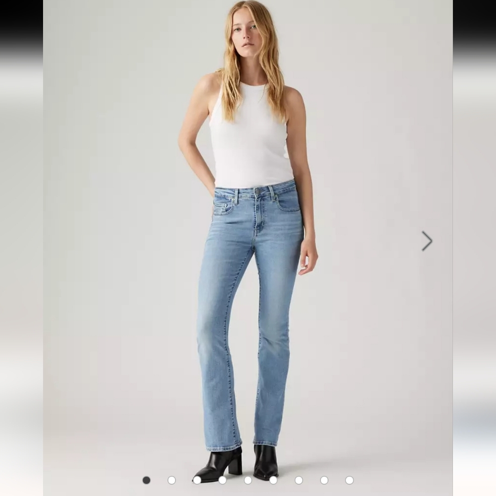 Levi's Light Blue Boot Cut Jeans